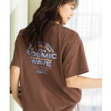 ブラウン(044) | カジュアルプリントTシャツ | SHOO・LA・RUE