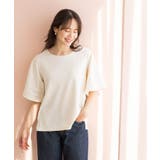 ハシゴレースフレアスリーブＴシャツ | SHOO・LA・RUE | 詳細画像5 