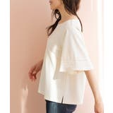 ハシゴレースフレアスリーブＴシャツ | SHOO・LA・RUE | 詳細画像15 