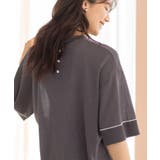 配色ラインニットTシャツ | SHOO・LA・RUE | 詳細画像8
