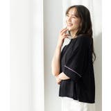 配色ラインニットTシャツ | SHOO・LA・RUE | 詳細画像16