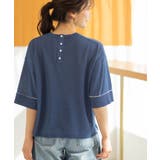 配色ラインニットTシャツ | SHOO・LA・RUE | 詳細画像30