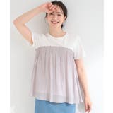 【ひんやり/S-LL】1枚でインせず決まる きらきらビスチェ風Tシャツ | SHOO・LA・RUE | 詳細画像2 