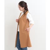 【2点セット/洗濯機可/S-LL】ジレにもなるジャンスカ+5分袖Tシャツ | SHOO・LA・RUE | 詳細画像6 