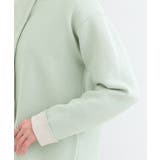 【洗濯機可/S-LL】明るい春カラー 品良くきまる 配色カーディガン | SHOO・LA・RUE | 詳細画像17 