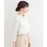 【S-LL/7分袖】首元をすっきり魅せる 大人の上品サテンブラウス | SHOO・LA・RUE | 詳細画像2 