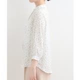 【S-LL/7分袖】首元をすっきり魅せる 大人の上品サテンブラウス | SHOO・LA・RUE | 詳細画像14 