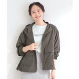 【S-LL/UV】シルエット変化を楽しめる シアーフーディーブルゾン | SHOO・LA・RUE | 詳細画像5 