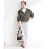 【S-LL/UV】シルエット変化を楽しめる シアーフーディーブルゾン | SHOO・LA・RUE | 詳細画像7 