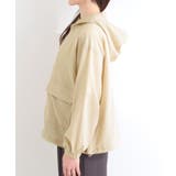 【S-LL/UV】シルエット変化を楽しめる シアーフーディーブルゾン | SHOO・LA・RUE | 詳細画像14 