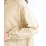 【S-LL/UV】シルエット変化を楽しめる シアーフーディーブルゾン | SHOO・LA・RUE | 詳細画像17 