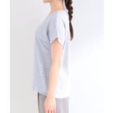 【ひんやり/UV/S-LL】1枚で華やか 前後切り替えレースTシャツ | SHOO・LA・RUE | 詳細画像18 