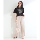 【綿100%/ひんやり/S-LL】選べる3柄 大人のプリントTシャツ | SHOO・LA・RUE | 詳細画像7