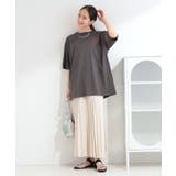 【ひんやり】ゆるっと体型カバー BIGアソートTシャツ | SHOO・LA・RUE | 詳細画像7