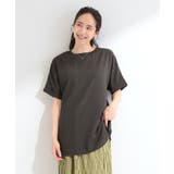【ひんやり/着丈選べる】洗濯後しわになりにくい ドルマンブラウス | SHOO・LA・RUE | 詳細画像21 