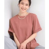 ピンク(072) | 【ひんやり/着丈選べる】洗濯後しわになりにくい ドルマンブラウス | SHOO・LA・RUE