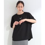 【洗濯後しわになりにくい/体型カバー】ドビードットで上品に ドルマントップス | SHOO・LA・RUE | 詳細画像5 