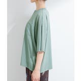 【S-LL/洗濯機可/体型カバー】ゆるっとこなれる 大人のシアースラブTシャツ | SHOO・LA・RUE | 詳細画像18