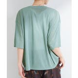 【S-LL/洗濯機可/体型カバー】ゆるっとこなれる 大人のシアースラブTシャツ | SHOO・LA・RUE | 詳細画像19