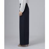 【セレモニー/通勤/S-3L】カットジョーゼットワイドパンツ | SHOO・LA・RUE | 詳細画像23