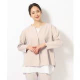 ナチュラル(250) | 【S-3L/2点セット】ストレッチ入りダブルクロスレイヤードセット | SHOO・LA・RUE