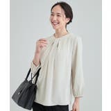 グレー(310) | 【S-3L】フロントドレープブラウス | SHOO・LA・RUE