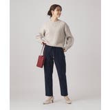 【SS-3L/無理せずスリム】 ぐんぐん伸びる イージーテーパードパンツ | SHOO・LA・RUE | 詳細画像26 