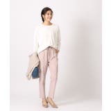 【SS-3L/無理せずスリム】 ぐんぐん伸びる イージーテーパードパンツ | SHOO・LA・RUE | 詳細画像95 