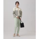 【洗える/SS-3L】すっきりキレイにかっこよく 大人のテーパードパンツ | SHOO・LA・RUE | 詳細画像7 