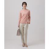 【洗える/SS-3L】すっきりキレイにかっこよく 大人のテーパードパンツ | SHOO・LA・RUE | 詳細画像26 