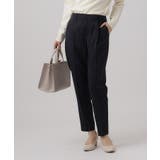 【洗える/SS-3L】すっきりキレイにかっこよく 大人のテーパードパンツ | SHOO・LA・RUE | 詳細画像34 