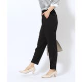 【洗える/SS-3L】すっきりキレイにかっこよく 大人のテーパードパンツ | SHOO・LA・RUE | 詳細画像43 