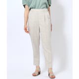 グレー(212) | 【洗える/SS-3L】すっきりキレイにかっこよく 大人のテーパードパンツ | SHOO・LA・RUE