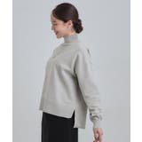 【2点セット/S-LL】時短で決まる もちもちニット&裾シャツインナー | SHOO・LA・RUE | 詳細画像5