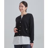 【2点セット/S-LL】時短で決まる もちもちニット&裾シャツインナー | SHOO・LA・RUE | 詳細画像12