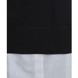 【2点セット/S-LL】時短で決まる もちもちニット&裾シャツインナー | SHOO・LA・RUE | 詳細画像14