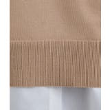 【2点セット/S-LL】時短で決まる もちもちニット&裾シャツインナー | SHOO・LA・RUE | 詳細画像18