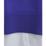 【2点セット/S-LL】時短で決まる もちもちニット&裾シャツインナー | SHOO・LA・RUE | 詳細画像22