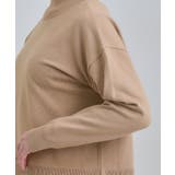 【2点セット/S-LL】時短で決まる もちもちニット&裾シャツインナー | SHOO・LA・RUE | 詳細画像30