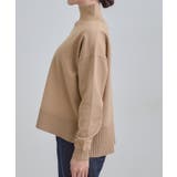 【2点セット/S-LL】時短で決まる もちもちニット&裾シャツインナー | SHOO・LA・RUE | 詳細画像27