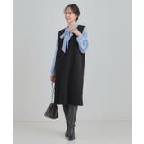 【2点セット/洗える/S-LL】時短でコーデ決まる ジャンドレ&リブインナー | SHOO・LA・RUE | 詳細画像6