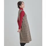 【2点セット/洗える/S-LL】時短でコーデ決まる ジャンドレ&リブインナー | SHOO・LA・RUE | 詳細画像12