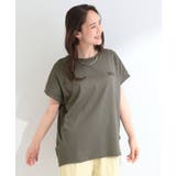 【汗じみ防止/ひんやり/S-LL】インせず着られる 刺繍ロゴTシャツ | SHOO・LA・RUE | 詳細画像10