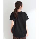【汗じみ防止/ひんやり/S-LL】インせず着られる 刺繍ロゴTシャツ | SHOO・LA・RUE | 詳細画像18
