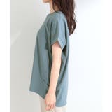 【汗じみ防止/ひんやり/S-LL】インせず着られる 刺繍ロゴTシャツ | SHOO・LA・RUE | 詳細画像26
