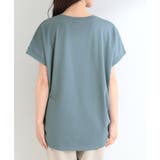 【汗じみ防止/ひんやり/S-LL】インせず着られる 刺繍ロゴTシャツ | SHOO・LA・RUE | 詳細画像27