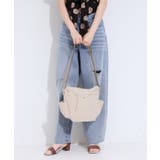 ベージュ(052) | 【撥水】フロントタック9ポケットショルダーバッグ | SHOO・LA・RUE