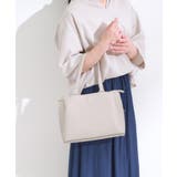 【軽量/2WAY】ふわっと軽い ミドルサイズ トートバッグ | SHOO・LA・RUE | 詳細画像1 