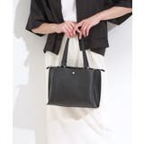 ブラック(019) | 【軽量/2WAY】ふわっと軽い ミドルサイズ トートバッグ | SHOO・LA・RUE
