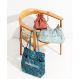 ころんとしたフォルムが魅力 ラタプリント 巾着ショルダーバッグ | SHOO・LA・RUE | 詳細画像23